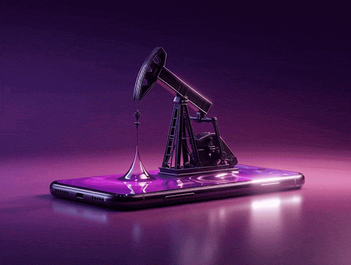 Phone that Lets you Pull Oil
